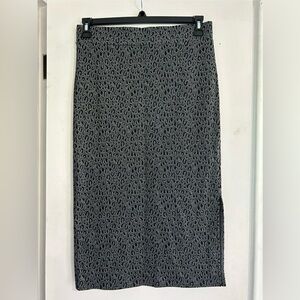 LOFT Cheetah Print Pencil Skirt
